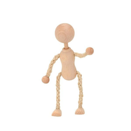 Sisalpoppetje 15cm