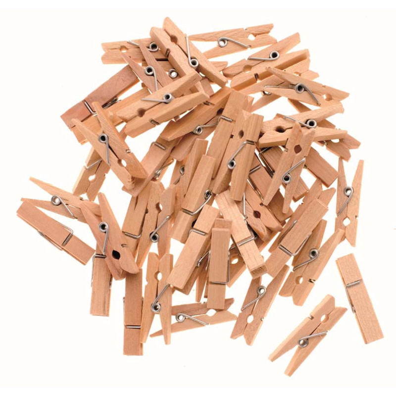 Houten wasknijpers 48mm FSC®