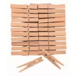 Houten wasknijpers 72mm FSC®
