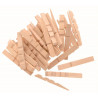 Halve houten wasknijpers 7,2mm FSC®
