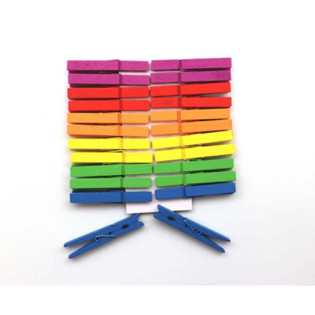 Houten wasknijpers 72mm FSC®