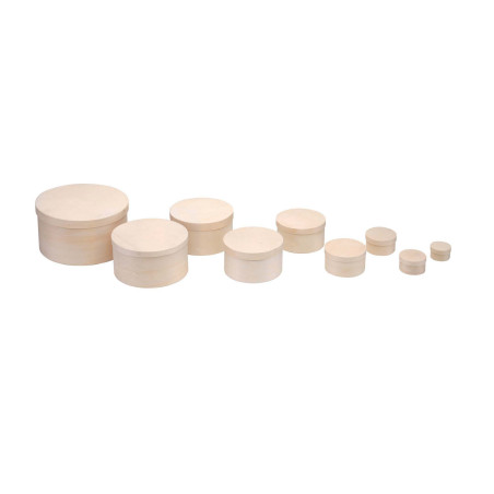 Spanendoos rond 6,5cm FSC®