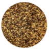 Bio glitter fijn goudkleurig