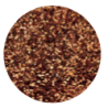 Bio glitter fijn koperkleurig