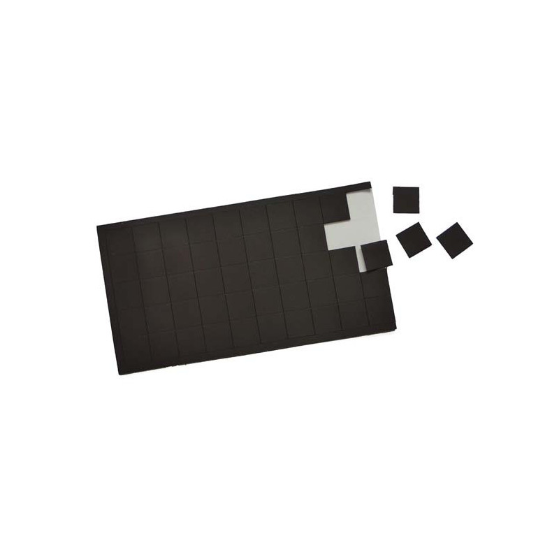 Magneetplaat zelfklevend 20x20x1,2mm