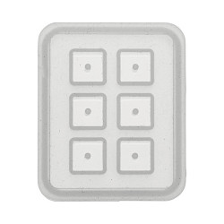 Siliconen mal - kraal 12x12mm