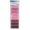 Rocailles mix roze tinten 40g