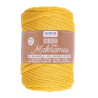 Macramé koord 5mm mosterdgeel