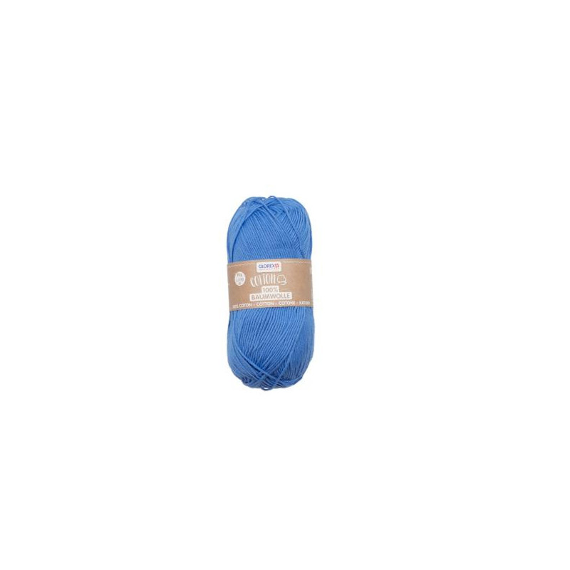 Katoen blauw