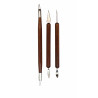 Modelleergereedschap set 3 dlg.
