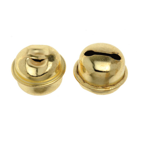 Belletjes 18mm goudkleurig