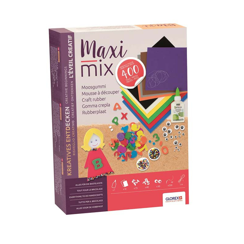 Maxi mix hobbyrubber