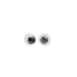 Wiebeloogjes 6mm 10st