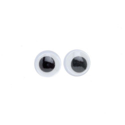 Wiebeloogjes 18mm 10st