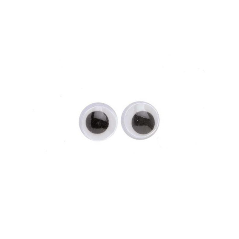 Wiebeloogjes 10mm 100st