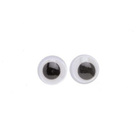 Wiebeloogjes 10mm 100st