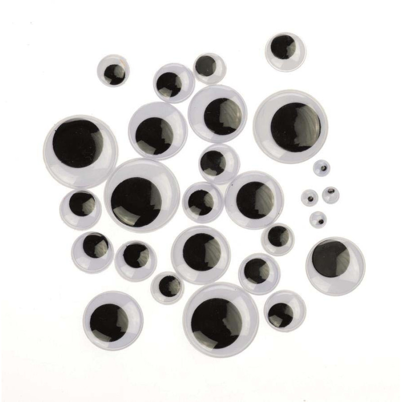 Wiebeloogjes assorti 100st