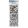 Wiebeloogjes mix 270st