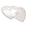 Plastic hart - 12,5cm
