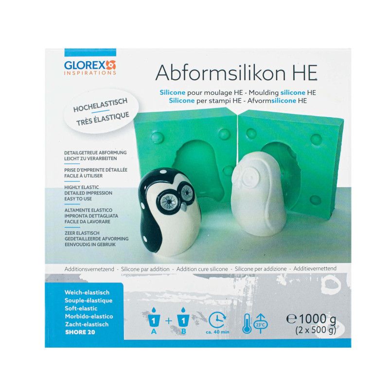 Afvormsilicone hoog elastisch 1000g