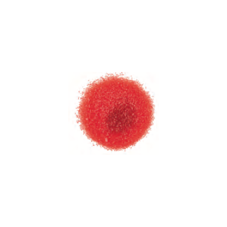 Kaarsenzand rood met lont