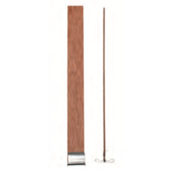 Houten lont met houder 15x150mm