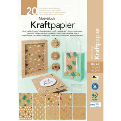 Kraftpapier A4 motieven