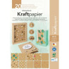 Kraftpapier A4 motieven