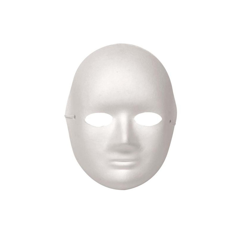 Masker vrouw karton