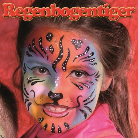 Profi Make up Regenboogtijger