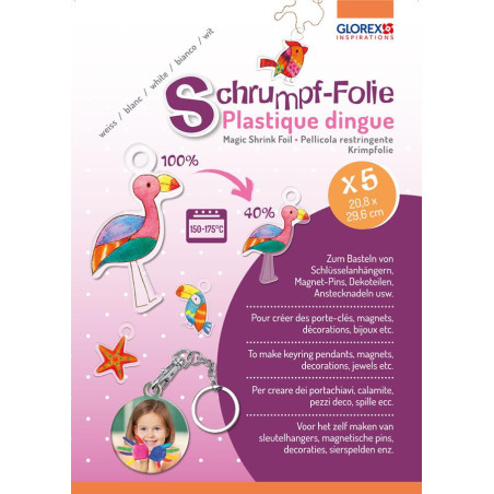 Krimpfolie transparant A4