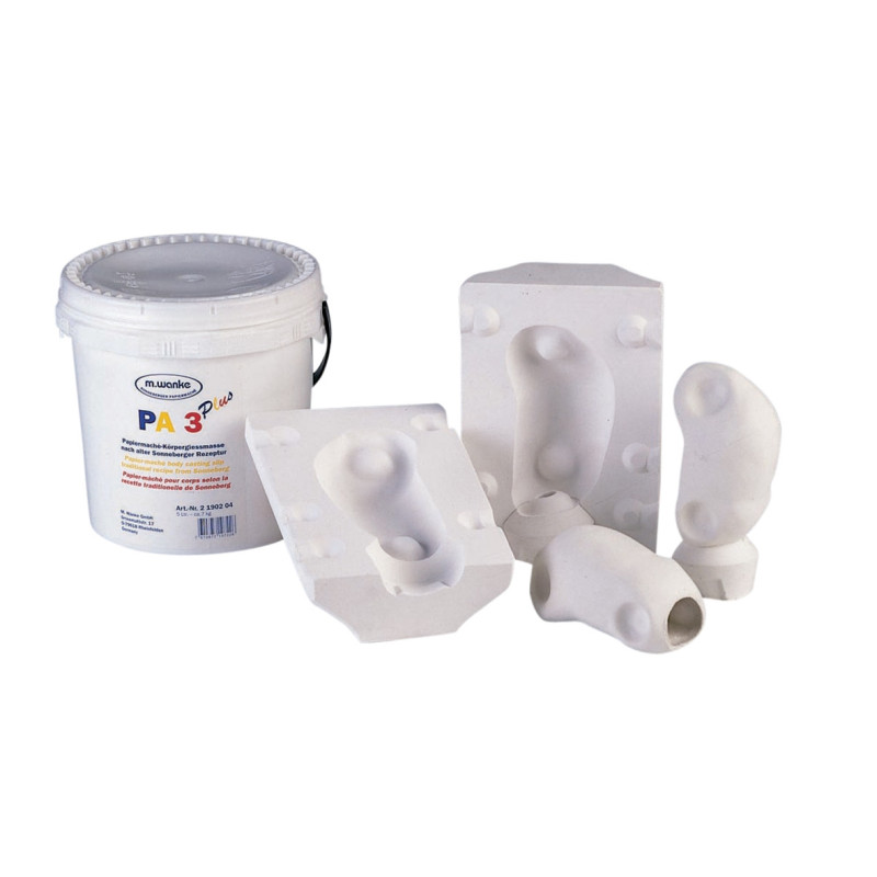 Papiermaché gietmassa PA3