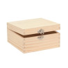 Houten kist vierkant FSC®