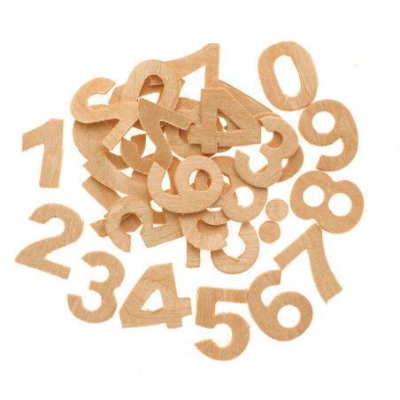 Houten cijfers FSC®