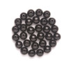 Houten kralen zwart 4mm