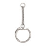Sleutelring met ketting 25mm