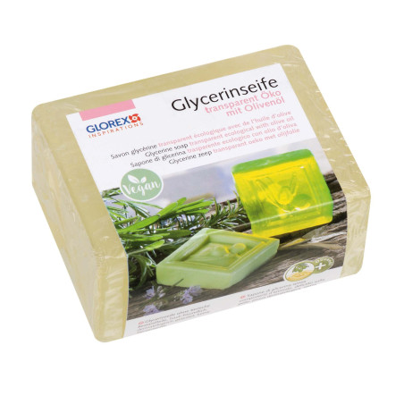 Glycerinezeep met olijfolie transparant