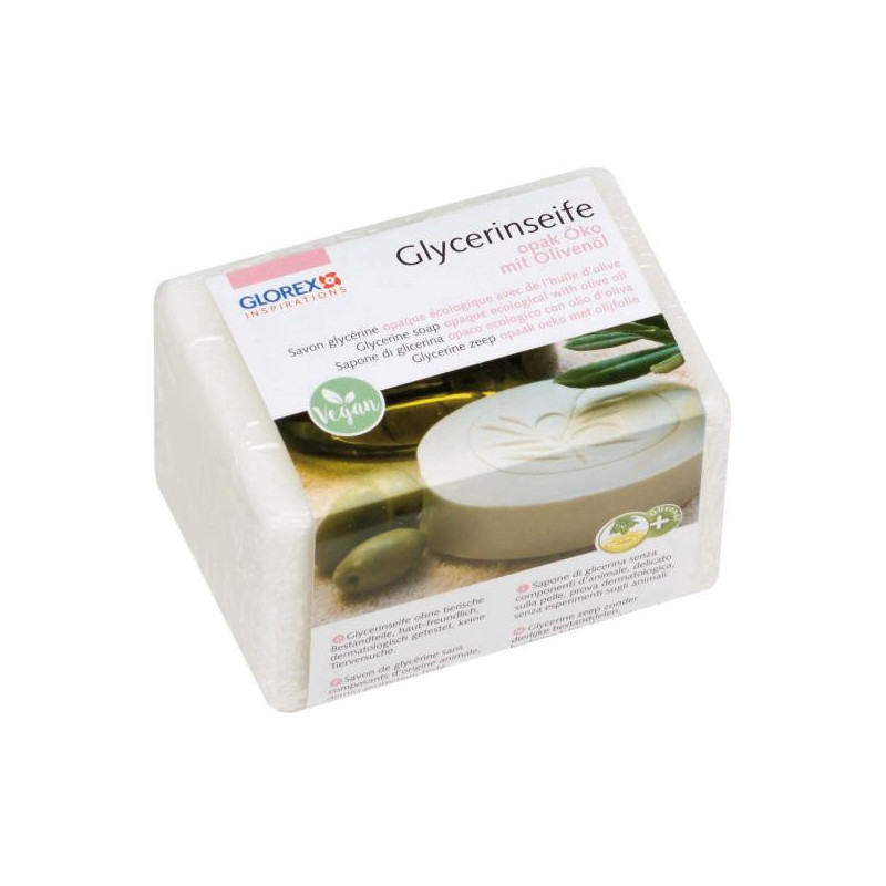 Glycerinezeep met olijfolie opaak