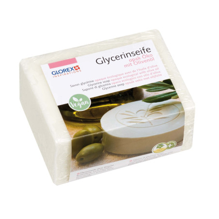 Glycerinezeep met olijfolie opaak