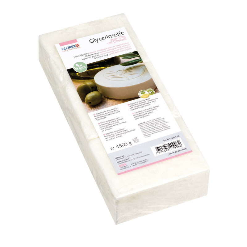 Glycerinezeep met olijfolie opaak