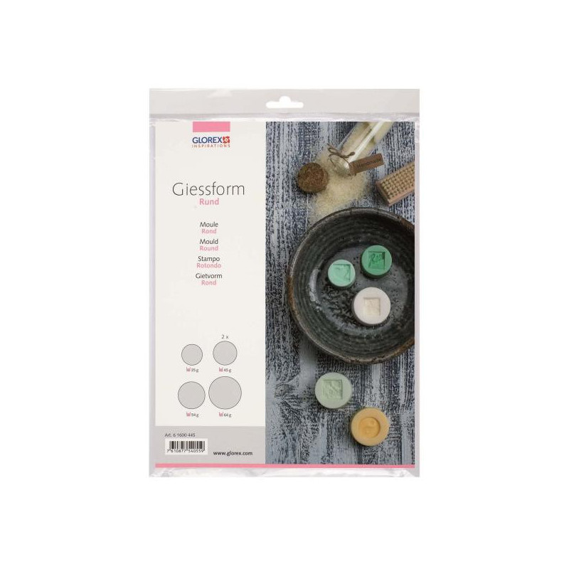 Zeepgietvorm rond 42-57mm