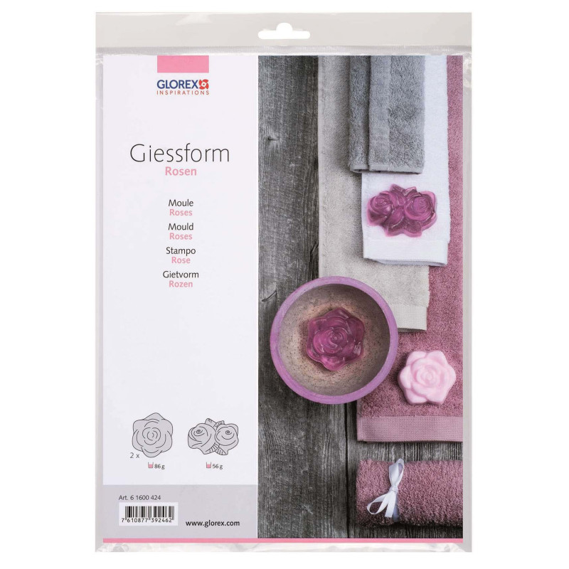 Zeepgietvorm rozen