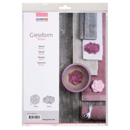 Zeepgietvorm rozen