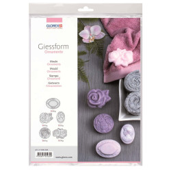Zeepgietvorm ornamenten