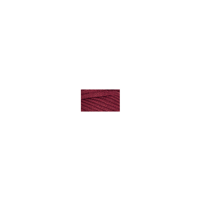 Macramé koord 5mm bordeaux