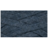 Macramé band blauw