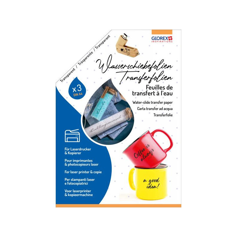 Transferfolie voor laserprinter en kopieermachine