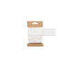 Kant band wit 4x200cm