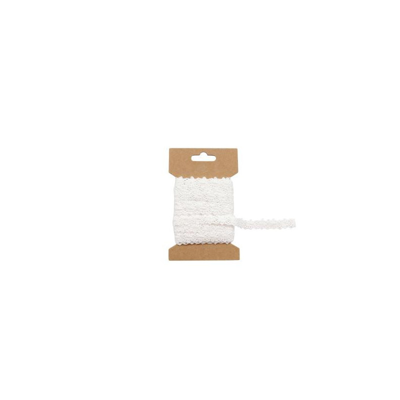 Kant band wit 1,3x600cm
