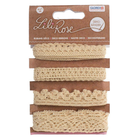 Kant band beige 4x100cm
